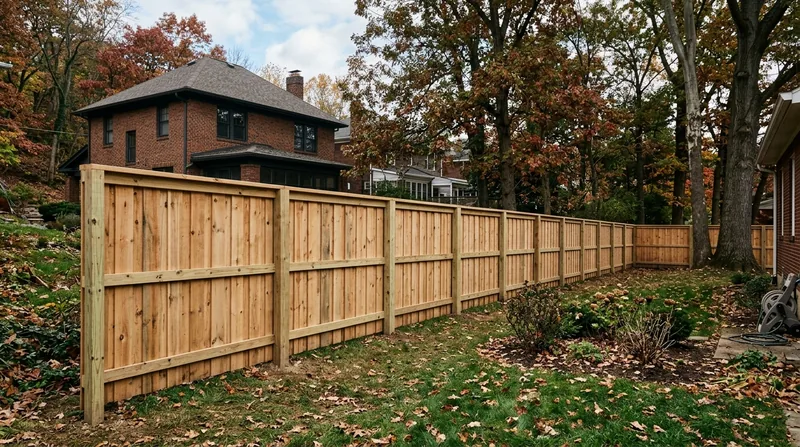 Wood & Privacy Fence Installation Cincinnati