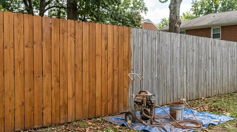Fence Staining & Restoration Cincinnati